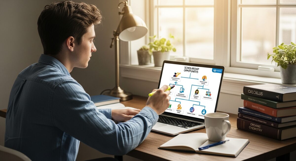 major-based scholarship search