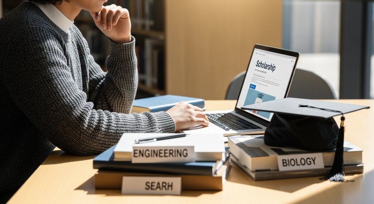 scholarship search by area of study