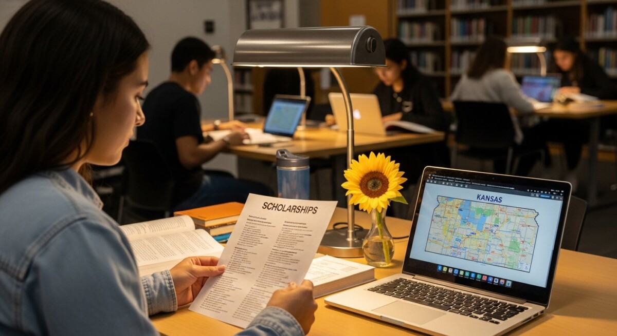 Kansas scholarship application help and information