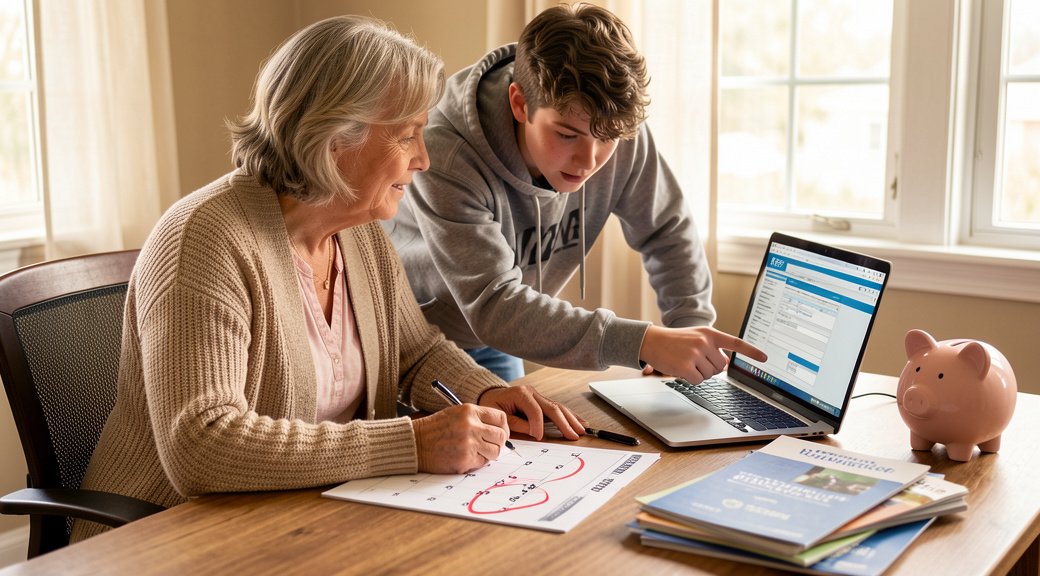 Parental guidance for college funding