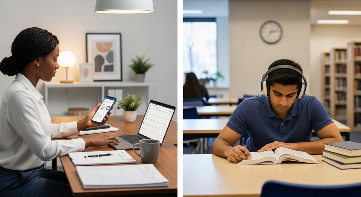 time management for online students with jobs